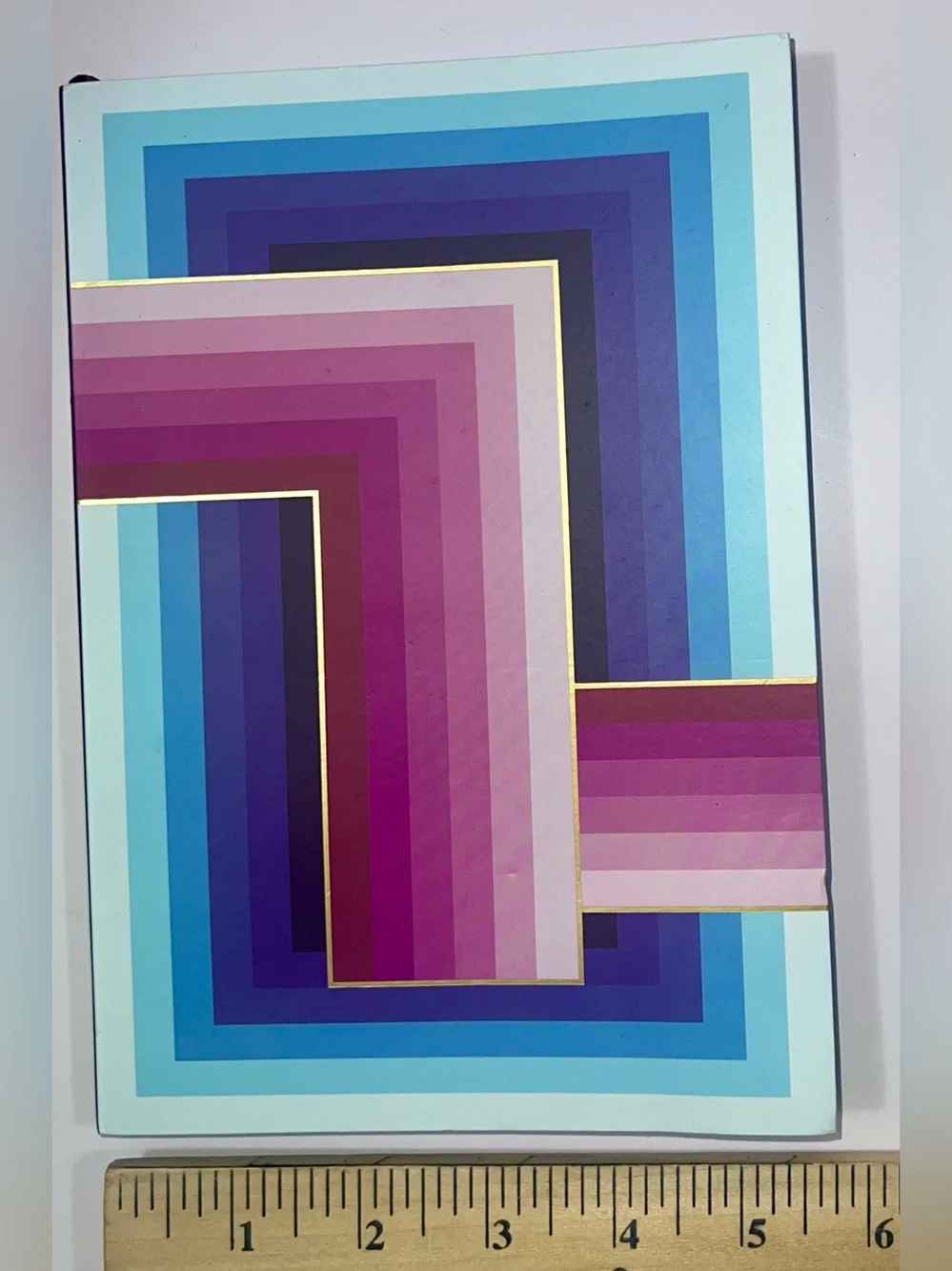 Jonathan Adler Softcover Lined Journal Notebook w/ Stickers & Ribbon Bookmark